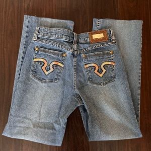 Lawman Western gold label jeans (size 5)